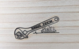 木工製品への焼印