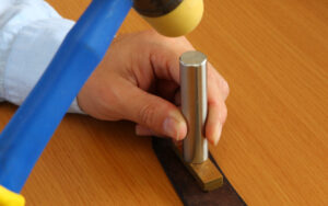 革製品への打刻