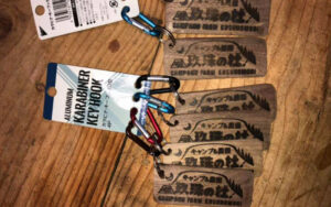 木製ノベルティに焼印